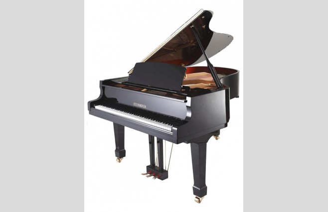 Steinhoven SG183 Polished Ebony Grand Piano All Inclusive Package - Image 1